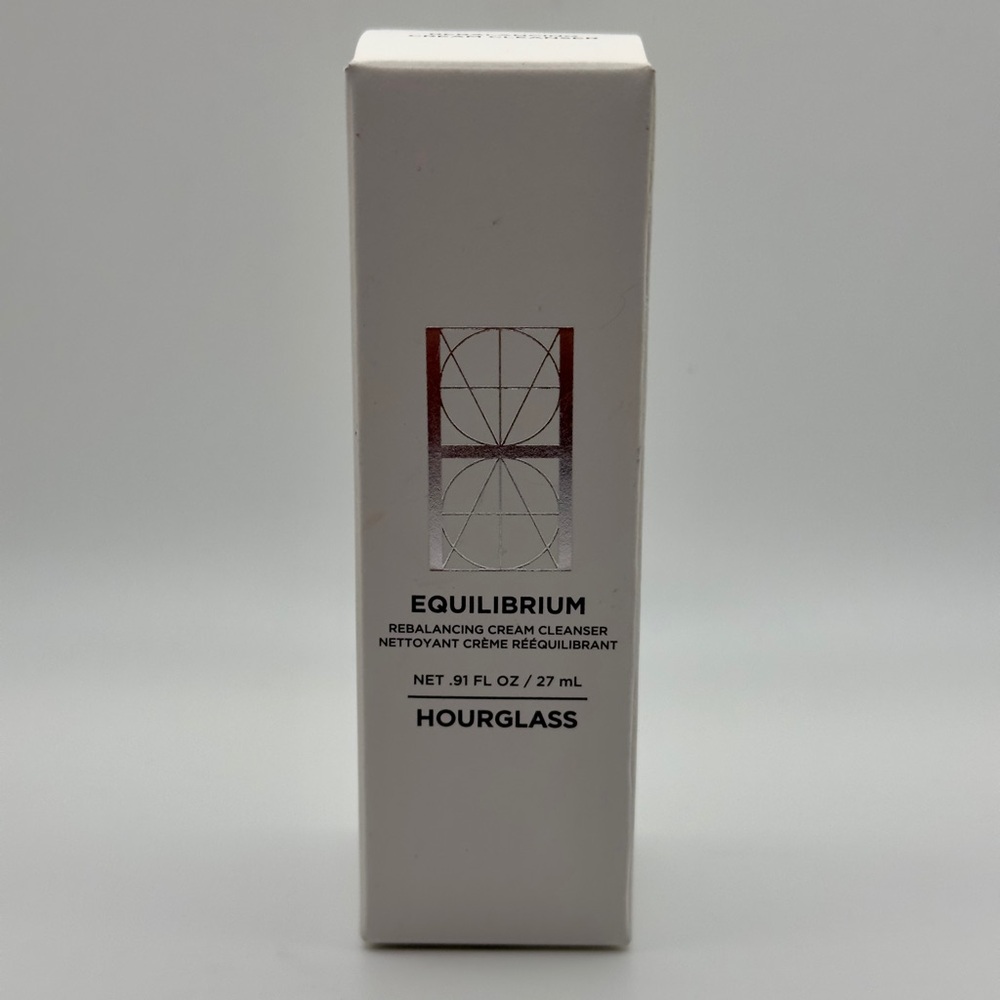 Hourglass Equilibrium Cleanser in White Packaging